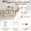 Solid Wood Base Dining Table-1511337030