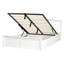 Ottoman Bed Pine Wood CLARBEC White-423942087