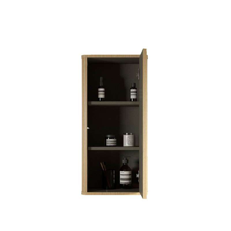 CC0414S306 Armoire d'appoint flottante en chêne naturel, Chêne