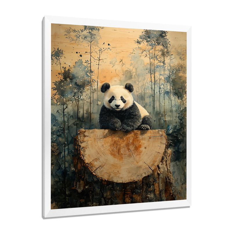 Gokul - animaux, art mural sur toile, Impression d'un seul cadre photo, H 32 po x l 24 po, Blanc