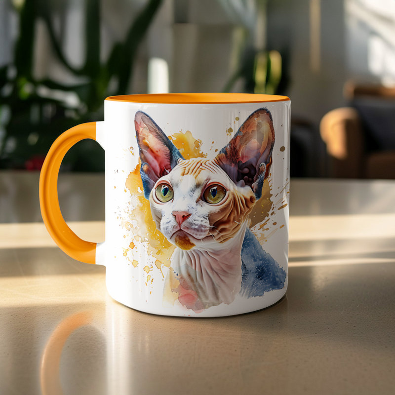Mug, 1, Orange