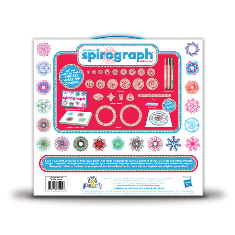 The Original Spirograph Drawing Set with Markers - Spirograph