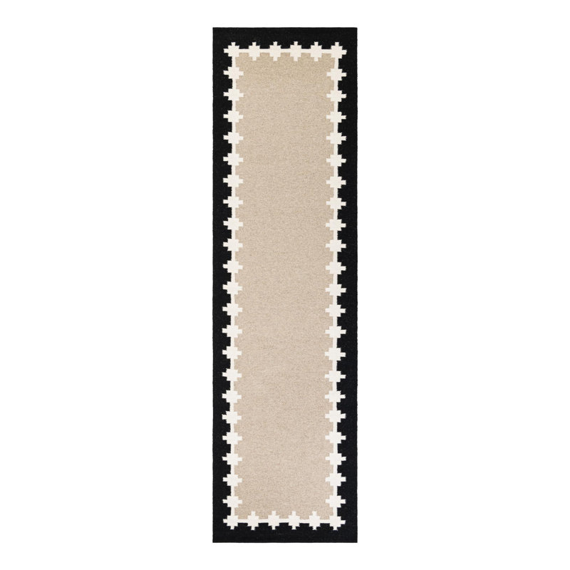 Tapis Bungalow Rose Aabha Haymana, Tapis de couloir 3 pi 3 po x 12 pi