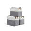 Bac de rangement pliable | Panier pliable en tissu robuste avec poignées-523551010