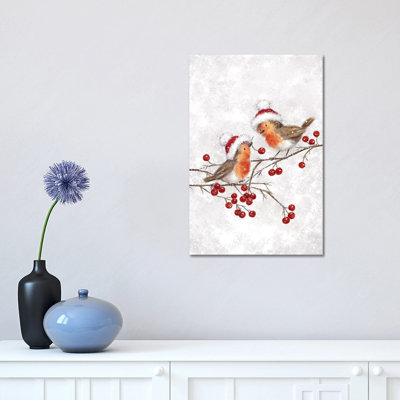 " Two Robins " Painting