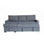 Canapé-lit modulaire en flanelle de tissu-1423148950