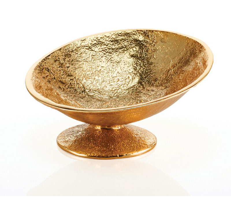Nest Asymmetrical Pedestal Decorative Bowl