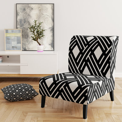 Fauteuil de chambre rembourré Mid-Century