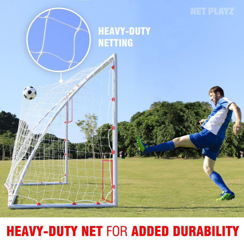 But de soccer en PVC avec cible de coin, , H 72 po x l 144 po x P 48 po
