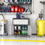 2 Piece Metal Single Storage Cabinet ( 34.6cm H x 29.5cm W x 17.1cm D)-1814676315