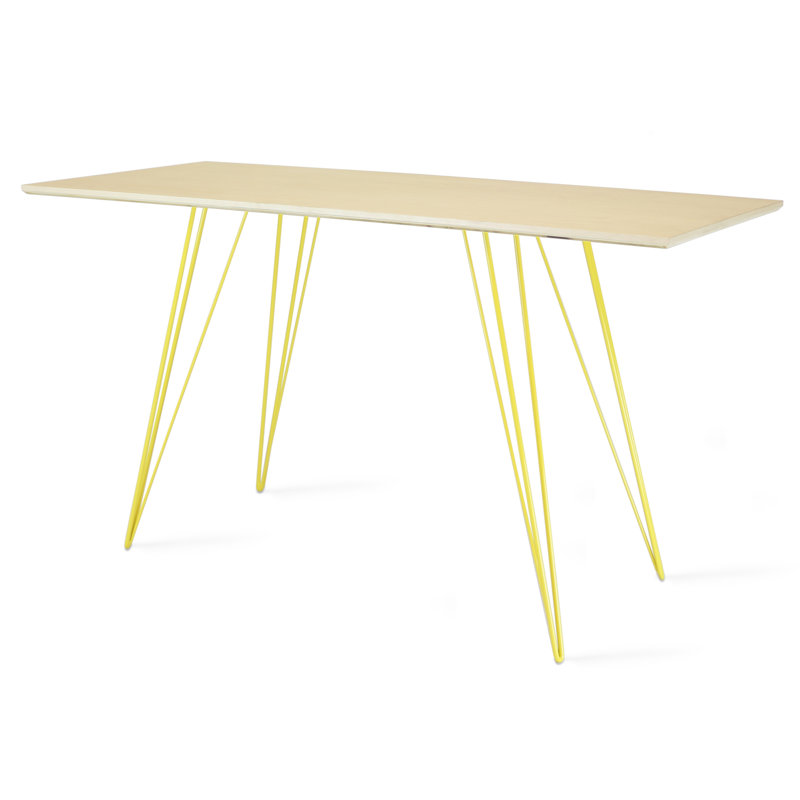 Williams Writing Desk, Yellow