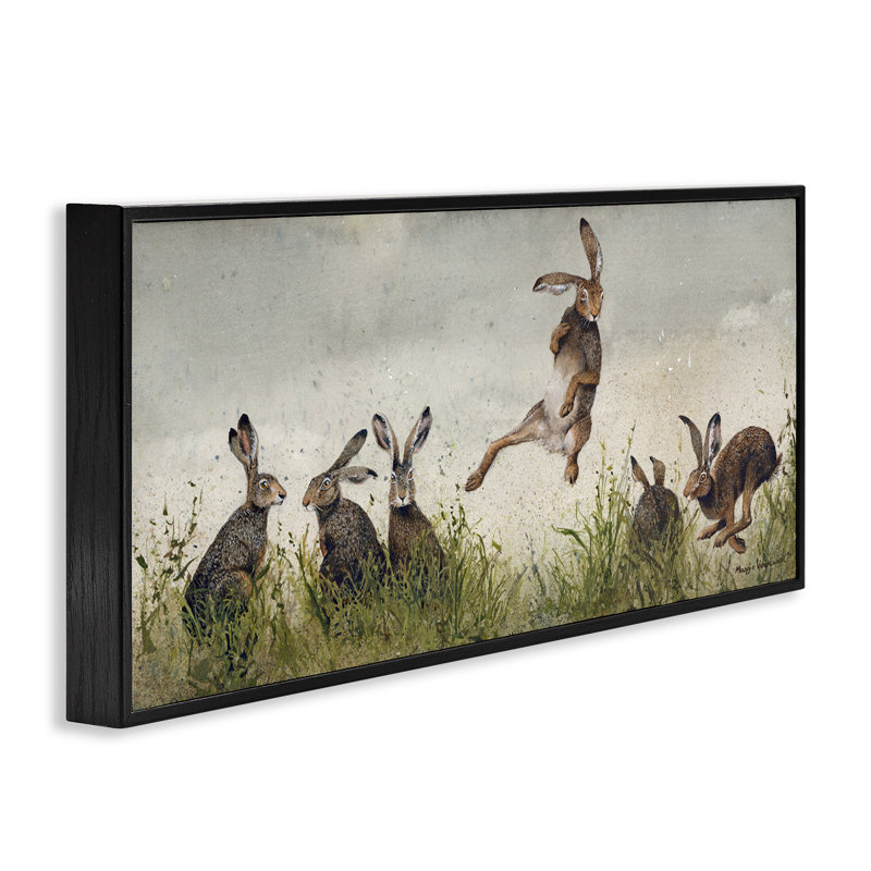 Conception d'art mural sur toile Stupell Industries par Maggie Vandewalle, Giclée encadrée noir minuit