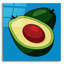 «Avocado On Blue» par Ron Magnes-2079755765