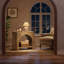 Ensemble de 2 tables de bout avec tablette de rangement Farmhouse-1731350370-1730789070
