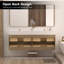 Meuble-lavabo flottant avec lavabo Tiberiu-603032045-603032046