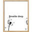 «Breathe Deep Dandelion Text» sur papier-98267294-98267295