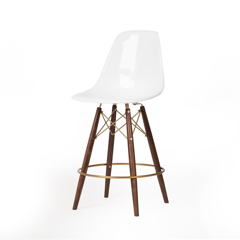 Zanna Counter Stool, White
