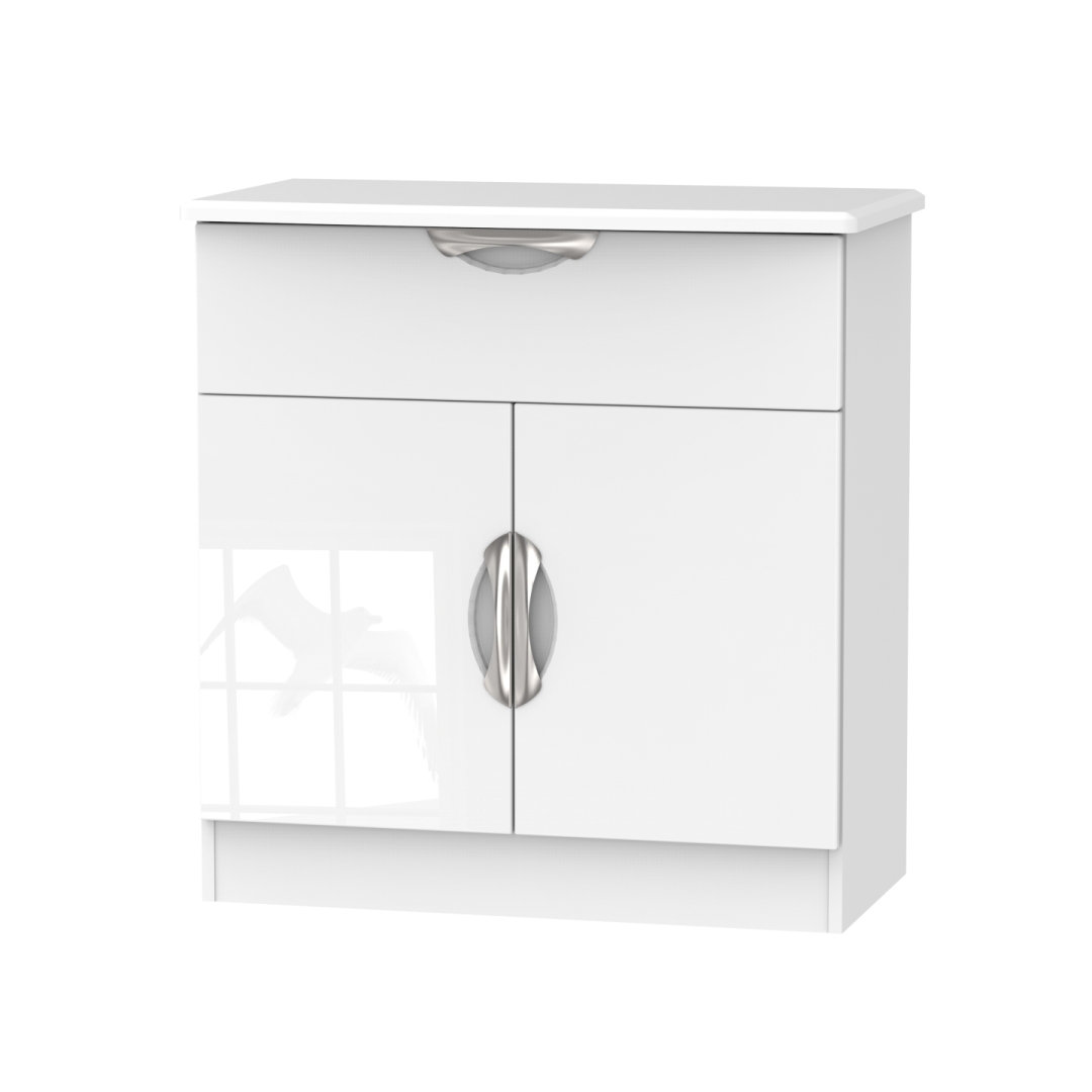 Fully Assembled Bahamas 76 Cm Wide 1 Drawer Sideboard