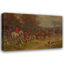 "Retour de la chasse" par Heywood Hardy - Art mural sur toile tendue avec châssis