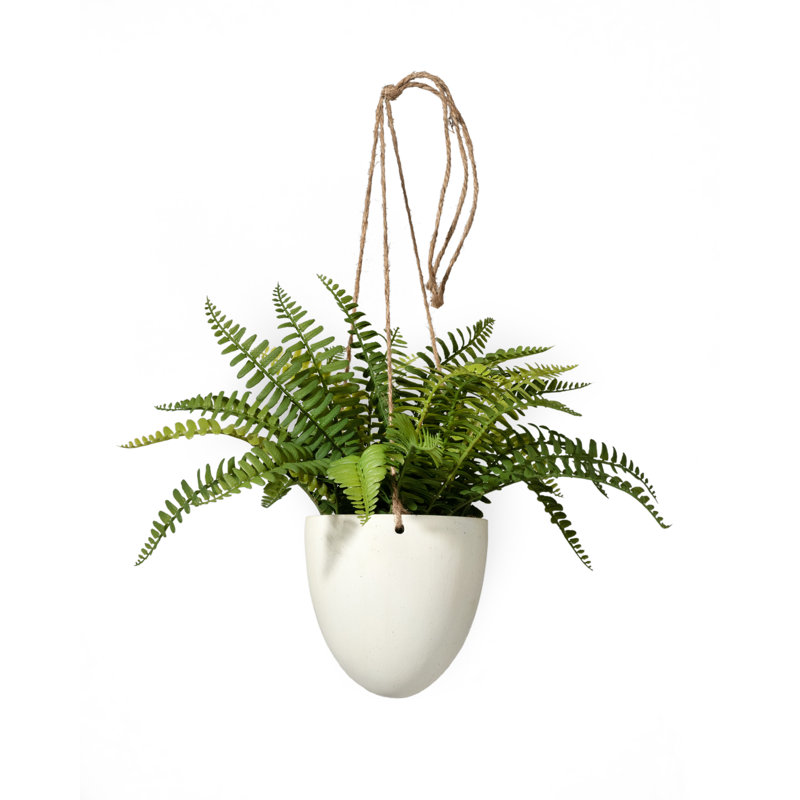 Plantes artificielles en pot de fleurs, 18" H x 4.75" W x 4.75" D