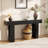 63" Farmhouse Console Table,Wooden Sofa Table Rectangular Accent Console For Entryway, Hallway & Living Room-1083858474