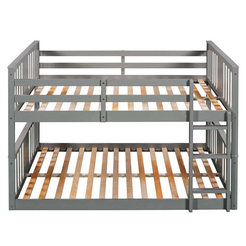 Lit plateforme Imery, Gris, Lit simple