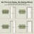 White Primed Solid Core 3-Panel Clear Slab Glass Door Suitable For Bathroom/Pantry-111605892