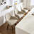 Set of 4 Swivel Upholstered 25'' Counter Stool with Solid Wood Frame & Full Back Arms-1560826921-1560826926