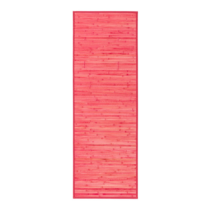Tapis en bambou Canvar, Tapis de couloir 2 pi x 6 pi