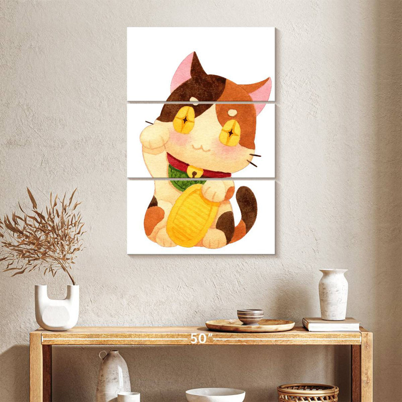 Brampt Chinese Cat, 38" H x 24" W