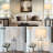27” Tall Vintage USB Table Lamp Set with Nightlight, Bulb Included-380370015