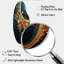 Drayton - spirale abstraite, décoration murale asymétrique en métal, impression moderne incurvée en métal-105568200