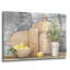 «Rustic Kitchen Gray» par Julia Purinton, art mural en verre acrylique-1839541233