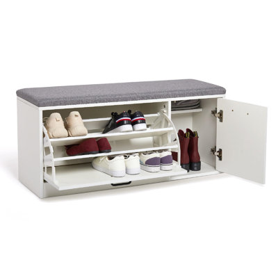 9 Pair Shoe Storage Bench