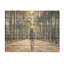 Forêt sauvage, randonnée, art mural sur bois de pin naturel-101402823