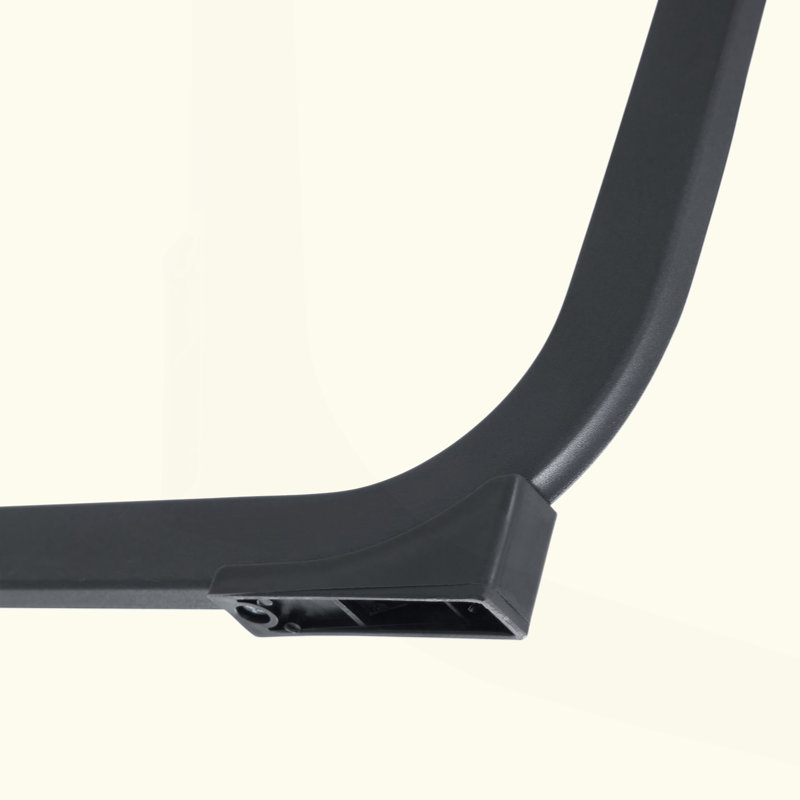 Chaises de salle à manger en suède de style rétro en tissu Tech, pieds en métal robustes pour des espaces de salle à manger intimes. Dossier arqué ergonomique + structure en métal renforcé. Ensemble de 2.