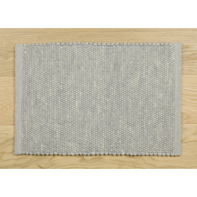 Solid Colour Wool Area Rug