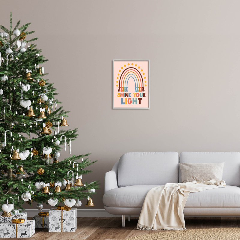 Shine Your Light Hanukkah at-160, H 20 po x l 16 po x P 1,5 po, Estampe numérique Farmhouse