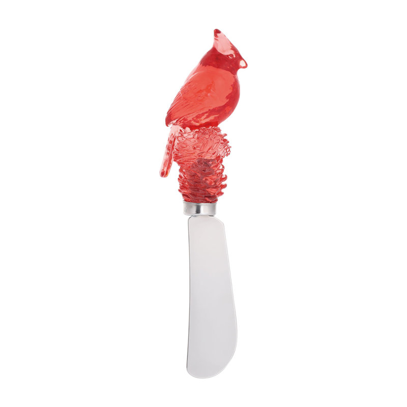 Cardinal Transparent Polyresin Cheese Spreader, S4