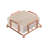 Ensemble de sous-verres avec support