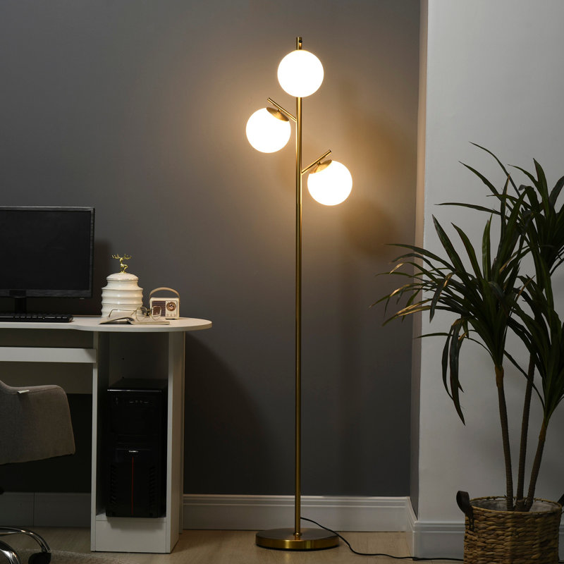 Lampadaires modernes 3 lumières pour le salon