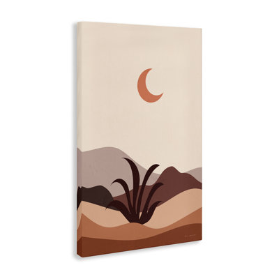 «Moon Over Desert Scene» par Omar Escalante