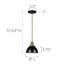 Luminaire suspendu 1 lumière Sumler-1480830631