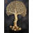 Super Large 78-Inch Brass Tree of Life Wall Art – Handmade Statement Piece for Luxury Home Décor, Hallways, and Living Rooms