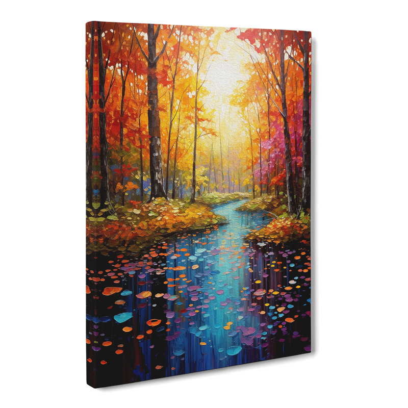 Forest Impressionism No.2 - Print, 50cm H x 35cm W x 3cm D