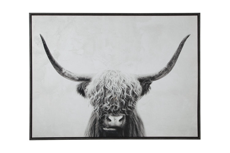 'Pancho' - Picture Frame Graphic Art Print on Wrapped Canvas