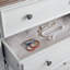 Commode moderne à 5 tiroirs, commode à tiroirs et rangement à vêtements pour le salon