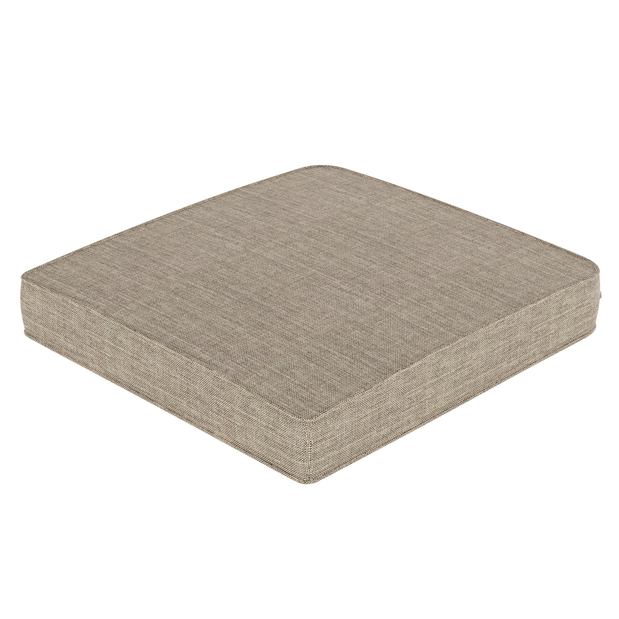 Amala Outdoor Sunbrella® Dining Seat Cushion, Cast Shale Sunbrella® Plainweave