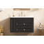 Meuble-lavabo mural 30 po, 2 tiroirs, lavabo simple en céramique 3 trous-533007191