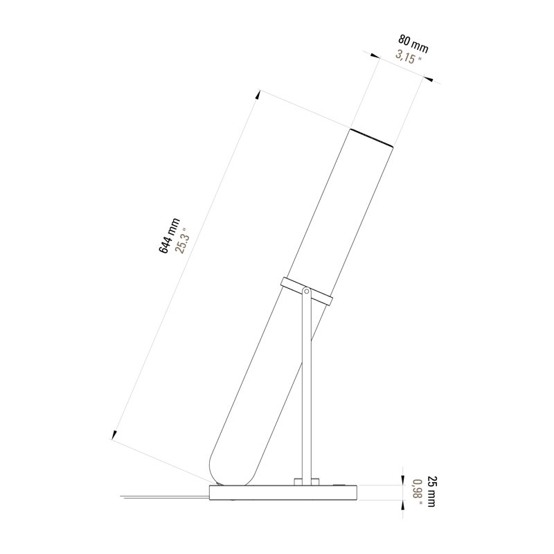 La Lampe Frechin LED Table Lamp